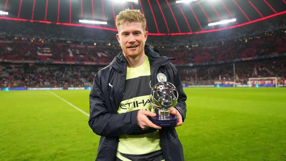 YY体育-德布劳内迎来二十赛季高光表现，拜仁球迷沸腾！